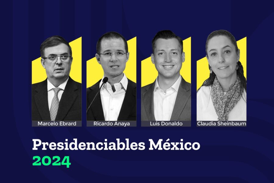 Presidenciables México 2024. Poligrama.
